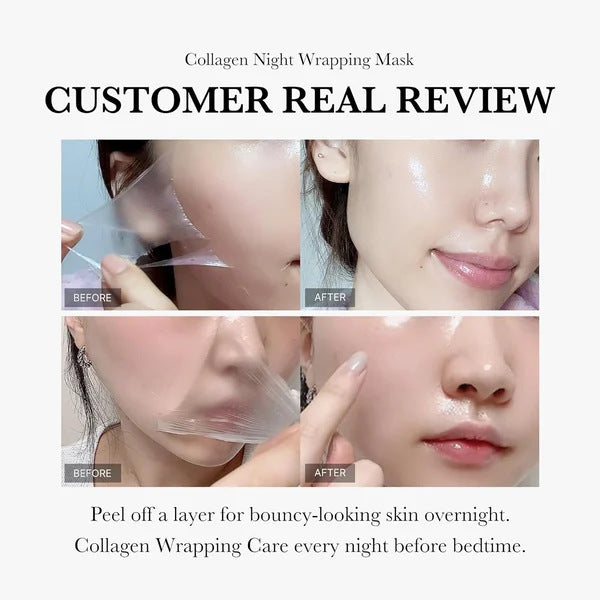 Original mask removal and cheek finish comparison