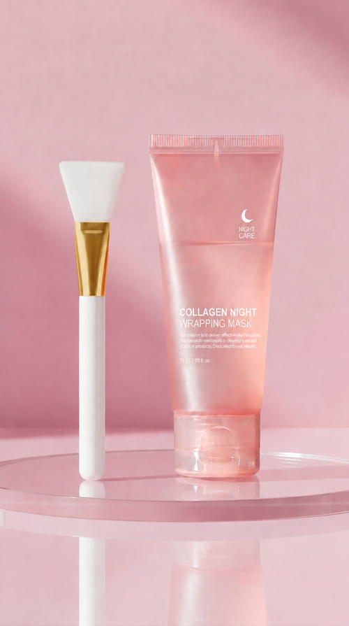 Darila Collagen Night Wrapping Mask, 75 g and 2.53 fl. oz., with applicator